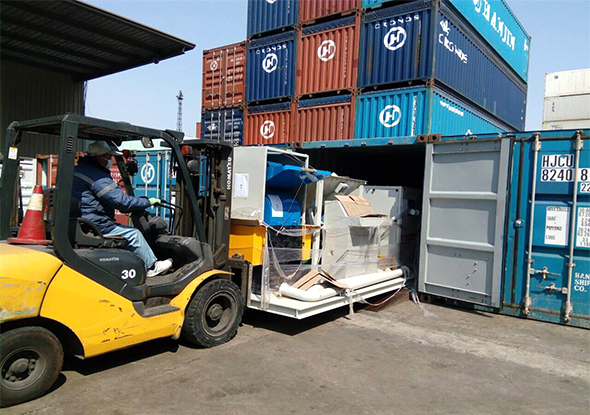 銅米機發(fā)貨